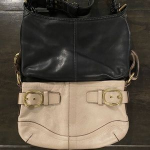 Coach Hobo Purse | 2 for 1 | Both Tan and Black